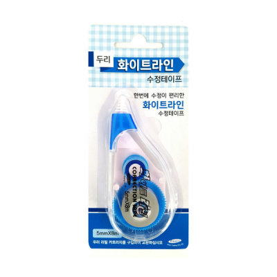 두리 화이트 라인 수정테이프