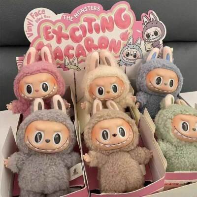 Macaron/Doll/Figure/Goods/6Types/POPMART/LABUBU/Including