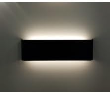 UNİKOM Çift Yönlü Led Aplik 49x11 Cm SİYAH KASA (siyah kasa beyaz ışık 6500K) [Enerji Sınıfı A]