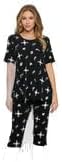 Jostar Capri Pant Set Short Sleeve - 9003BN-SRP1-W466