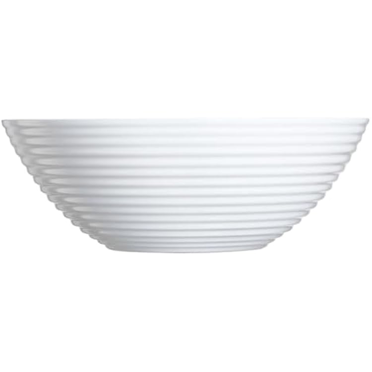 Luminarc 06454 Harena Harena 16 cm, Glass, white, 16 x 16 x 4.4 cm