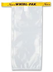 Whirl-Pak B00679WA Sterile sampling bag, 4 oz, Clear