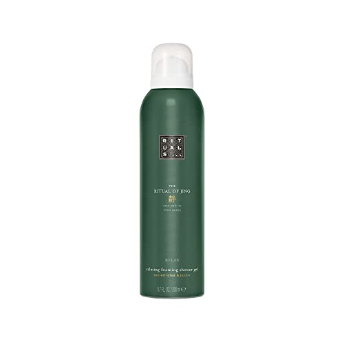 RITUALS Jing Calming Foaming Shower Gel - Nourishing & Gentle Body Wash with Sacred Lotus & Jujube