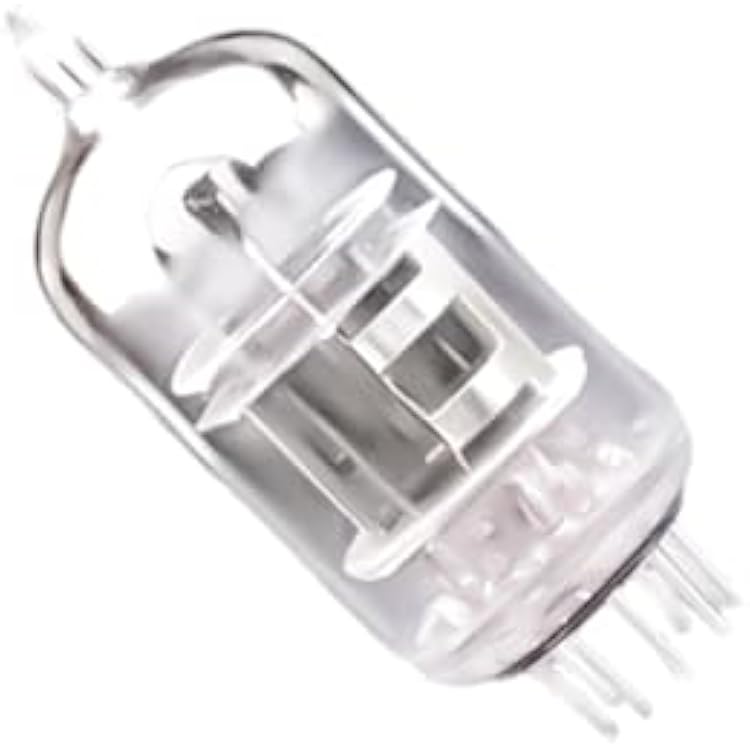 Professional 12AX7B Vacuum Tube Repalce ECC83 with Internal Separator Plate for HiFi Sound Enhancement
