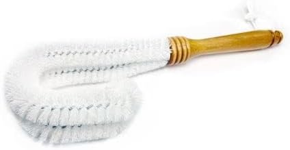 Chemex Coffee Maker Cleaning Brush for Glass Coffeemakers, X-Shape Design | Glass-Safe Nylon Bristles, Reaches X-Shaped Carafe, Coffeemaker Care Accessory