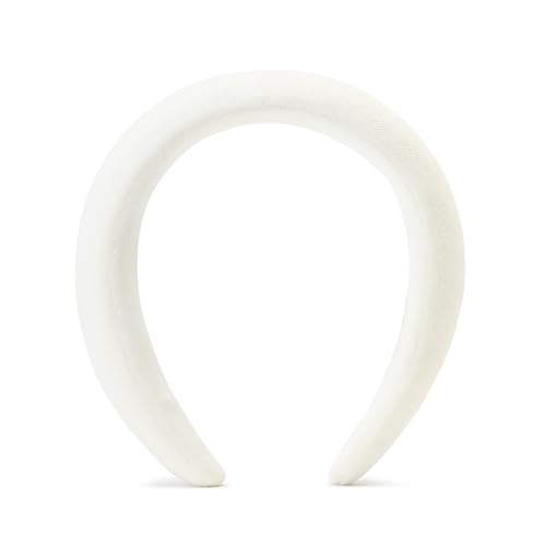 Ogee Organic Cotton Headband for Washing Face - Certified Organic White Skincare Spa & Makeup Headband