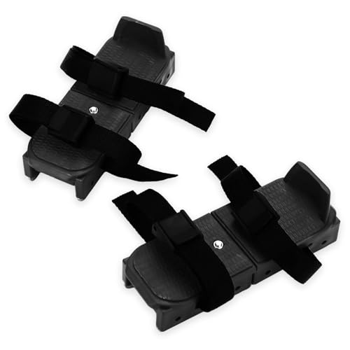 Toddler Ice Skates, Adjustable Infant Kids Ice Skates Double Runner Childrens Ice Skates with Reliable Hook & Loop Fastener Straps Baby Beginner Ice Skates to Introduce Your Little One to Ice Skating