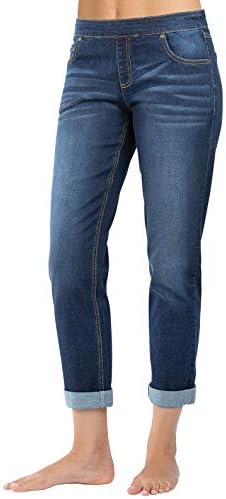 PajamaJeans Boyfriend Jeans for Women - Elastic Waist Jeans