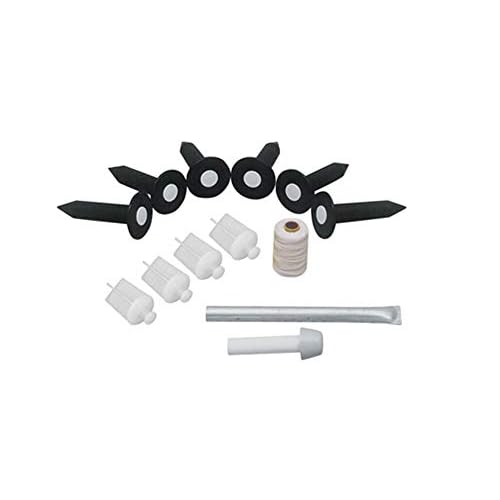Markers Inc Baseball Field Lining Kit , Black/White 15 x 10 x 5