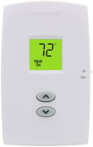 Honeywell TH1100DV1000 PRO 1000 Single stage Heat only Vertical Non-Programmable Thermostats - Color - /U TH1100DV-c1