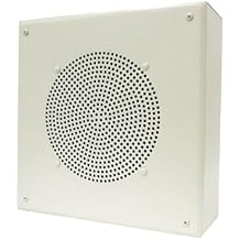 Valcom V-1920C One Way Self Amplified Ceiling Speaker with Square Grille