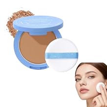 Matte Wet and Dry Powder, Beauty Powder Cake for Makeup Hold, Summer Oil Control Matte Perfection Pressed Powders, Waterproof Long Lasting Finishing Face Powders (06#)