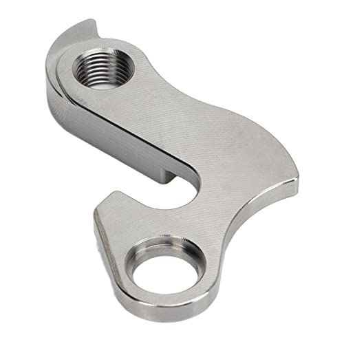 Septpenta Stainless Steel Bicycle Rear Derailleur Hanger Frame Gear Tail Hook, Universal Derailleur Hook, Aluminum Mountain Bike Hook Out Adapter, for Bicycle Rear Gear Hook Tail