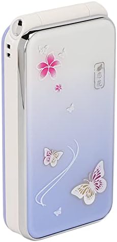 Zopsc N509 Flip Phone, 2G Unlocked Flip Phone with 2.4 Inch HD Color Display, Large Keys, Long Battery Life, SOS Function US Plug