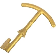 EFIELD Water Meter Box Key, Brass Made, 5.5-inch Length,(TOOL034)