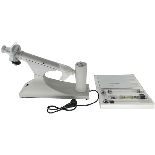 Manual Polarimeter Lab Disc Polarimeter with Light Source Sodium Lamp Measuring Range -180~180 Scale Value 1 for Determining Concentration Levels of Samples