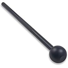 Steel Mace (20lb) | Perfectly Balanced Hand-Sculpted Cast Iron | Develop Stabilizer Muscles, Joints, and Core Strength