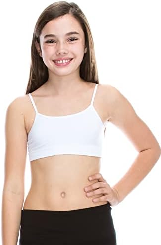 Kurve Girls Training Sports Bra Seamless Bralette Kids Crop Cami Made in USA