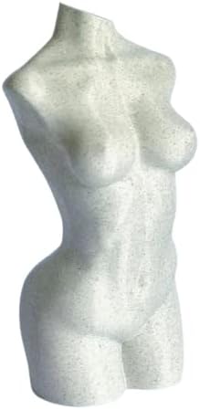 Nude Naked Lady Torso Abstract Home Decor Art (Marble Stone Look)