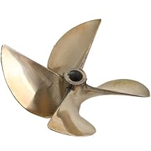 Mxfans 4 Leaves Dia 67mm P1.7 RC Boat Aluminum Alloy Propeller with 1/4" Shaft