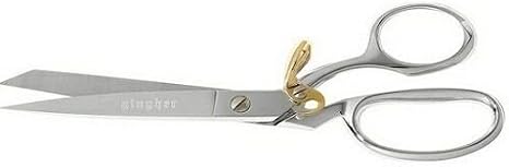 Gingher 8" Spring Action Knife Edge Dressmaker Shears Scissors