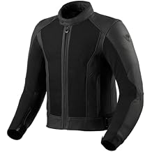 REV'IT! Men's Ignition 4 H2O Adventure Touring Motorcycle Jacket (Black - 48)
