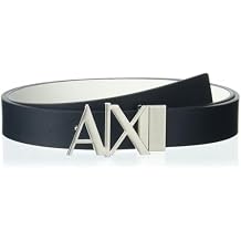 Armani Exchange Men's Small Ax Hinge Belt
