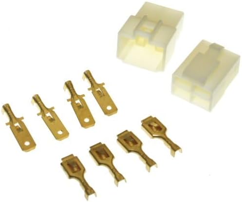 4 Pin Connector Kit - 6.3mm Pin