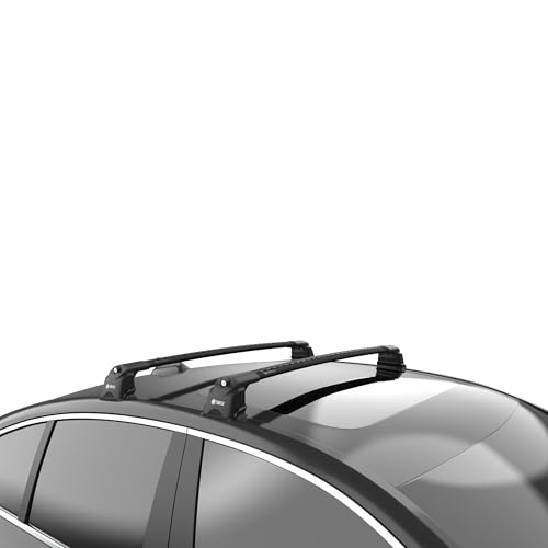 TURTLE Compatible with BMW 4-Series Gran Coupe F36 2014-2020 Air3 roof Rack | Black