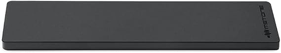 mstone Black Crystal Wrist Rest Made from K5 glass Rubber feet for mechanical keyboards gh60 xd60 xd64 80% 87 100% 104 xd84 (Black Crystal Wrist 60 x1)