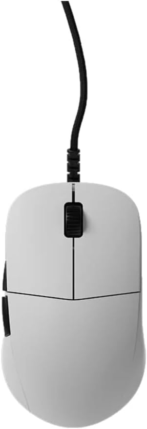End Game Gear XM2 8k v2 Wired Gaming Mouse - Lightweight 51.5g, Right-Handed, PixArt PAW3950U Optical Sensor 30K DPI, 8KHz Polling Rate, White