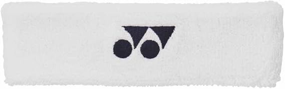 YONEX Unisex Adults White One Size Headband