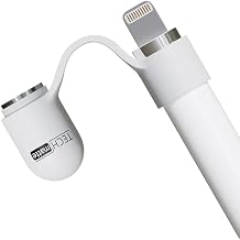 TechMatte 2025 Updated Magnetic Caps Replacement with Holder for Apple Pencil 1st Gen | Anti-Lost | Super Powerful Magnetism | for iPad 10 9 8 7 6 Air 3th Mini 5th iPad Pro 10.5" 9.7" 12.9"