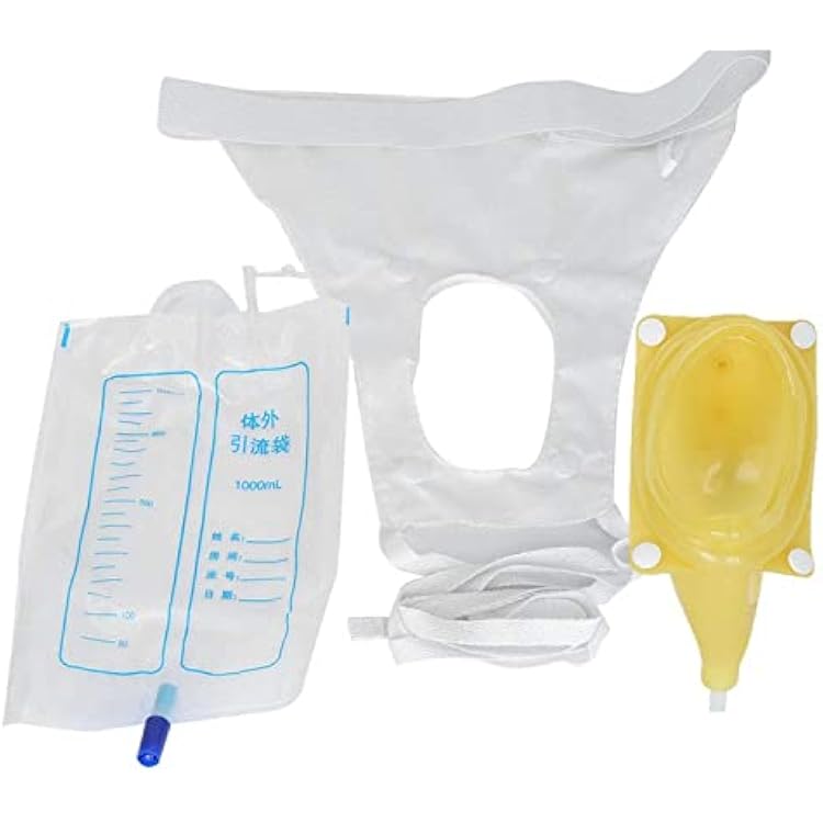 Mens Protable Wearable Urine Bag Urinal System with Collection Urine Bag 1000ml Man Urine Bag