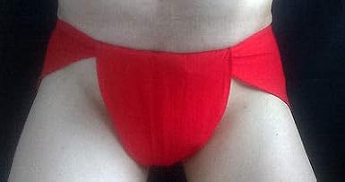 Golden Drops 2 X Indian Traditional Underwear Langot Supporter loincloth Cotton red