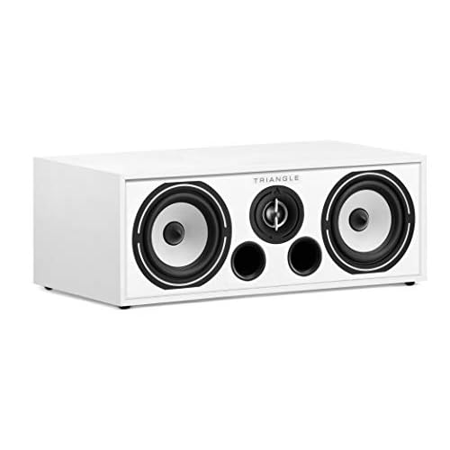 triangle - BOREA BRC1 Home Cinema Center Speaker - 2 Way - Power handling 100W - Efficiency 90 dBWm - Bass Reflex - 485 x 176 x 274 mm - White