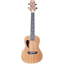 Peavey Delta Woods Composer Concert Ukulele, Unique Offset Sound Hole, Perfect for Beginners and Seasoned Musicians, Lightweight, Spruce Top, Mahogany Body, 15" scale