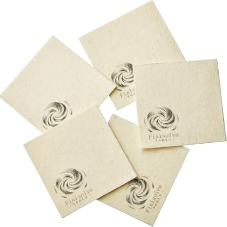 0.5 Micron Diamond Emulsion with 5-Pack Australian Wool Polishing Cloths, 10 ML Diamond Stropping Compound Kit for Leather Strops, Wool Pads, Metal, Glass, Stone, Knives, Tools & Fine Polishing
