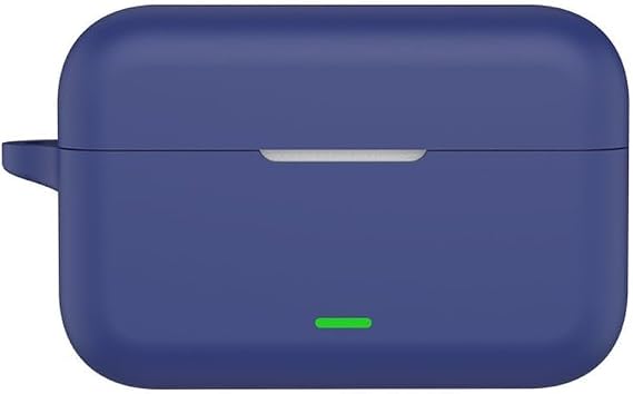 Silicone Carry Case Compatible With For Realme Buds T500 Pro For Reliable Wear And Scratch Mitigation(Dark Blue)