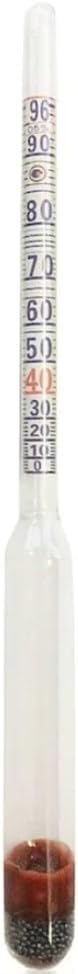 13 cm Kısa Form Alkol-Metre Dansimetre 0-100 Derece