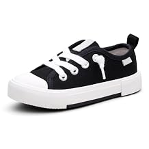 Toddler Slip On Sneakers Lightweight Canvas Casual Shoes for Boys and Girls