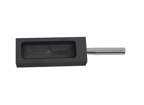 Gold Silver Graphite Ingot Mold Mould Crucible For Melting Casting Refining With Metal Bar (5kg)(1kg)