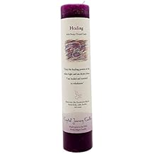 CRYSTAL JOURNEY Candle Pillar Healing, 1 EA