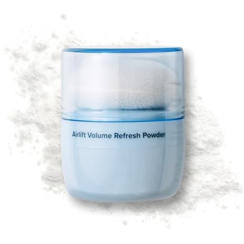 Truhair Airlift Volume Refresh Powder Instant Hair Volume & Texture Powder for Men & Women - Absorbs Oil, Refreshes Roots & Extends Style Between Washes Lightweight, Hydrating Formula 0.21 Oz