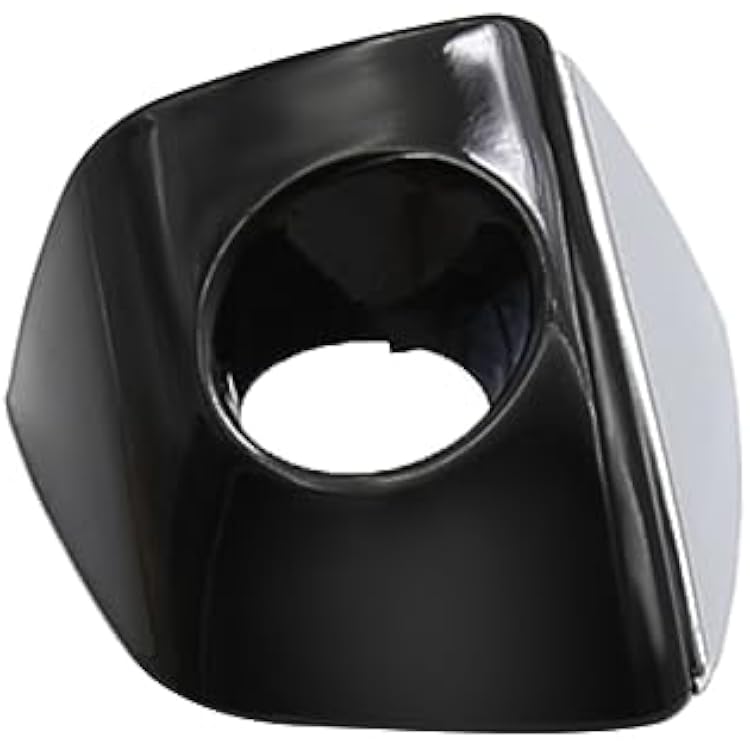 Car Exterior Door Handle, 4H1837879 Key Hole Trim, Replacement for A6 S6 Quattro Allroad A7 A8 S8 RS6 RS7 2011-2016, Driver Left Side Black Cover Cap
