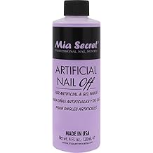 Mia Secret Professional Artificial Nail off - Artificial &Gel Nails Remover (4oz)
