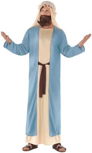 Morph Joseph Costume Adult, Jesus Costume, Shepherd Costumes, Wise Man Outfit, Wiseman Outfit,Nativity Costumes For Adults