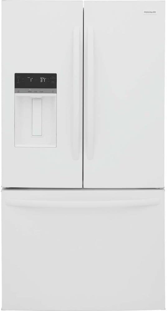 Frigidaire FRFS2823A 36 Inch Wide 27.8 Cu. Ft. French Door Refrigerator with External Ice and Water Dispenser - White