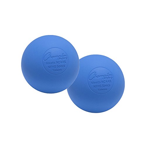 Champion Sports Lacrosse Balls & Rhino Skin Foam Balls Official Size Balls for Games, Practice & Training, NCAA, NFHS & SEI Certified, Multiple Colors, Packs & Styles Available