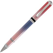 Monteverde USA Innova Ombre Fusion Charm (Violet/Pink/Magenta Gradient Finish) Rollerball Pen - Refillable, Gift Case, Luxury Pen